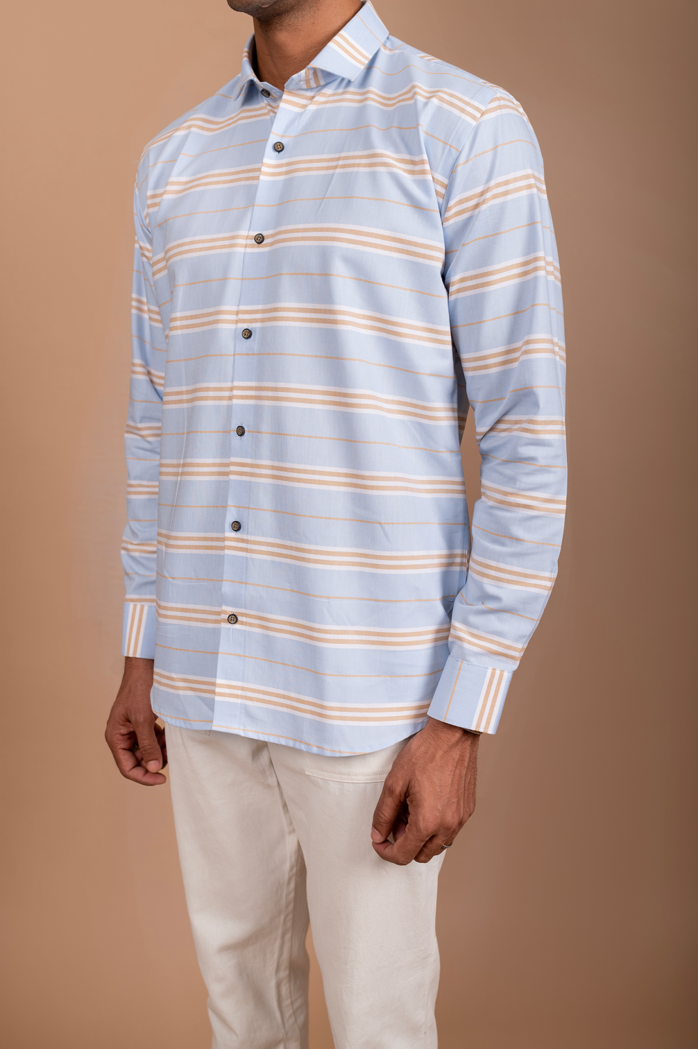 Horizon Hues Striped Shirt