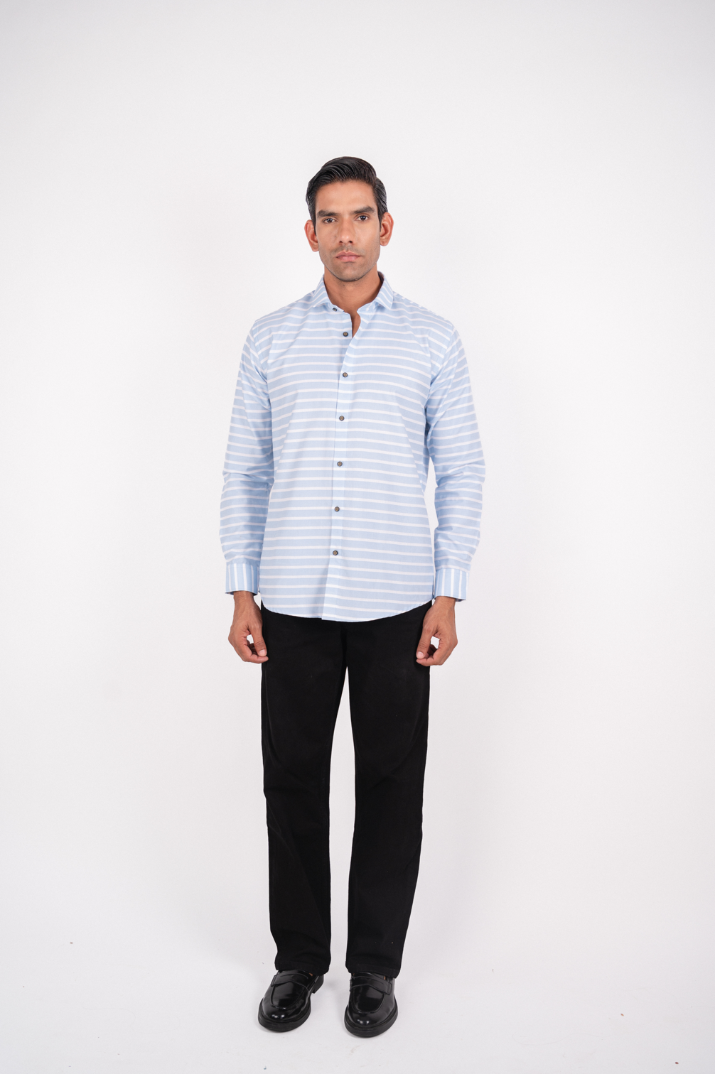 Skyline Blue Stripe Shirt