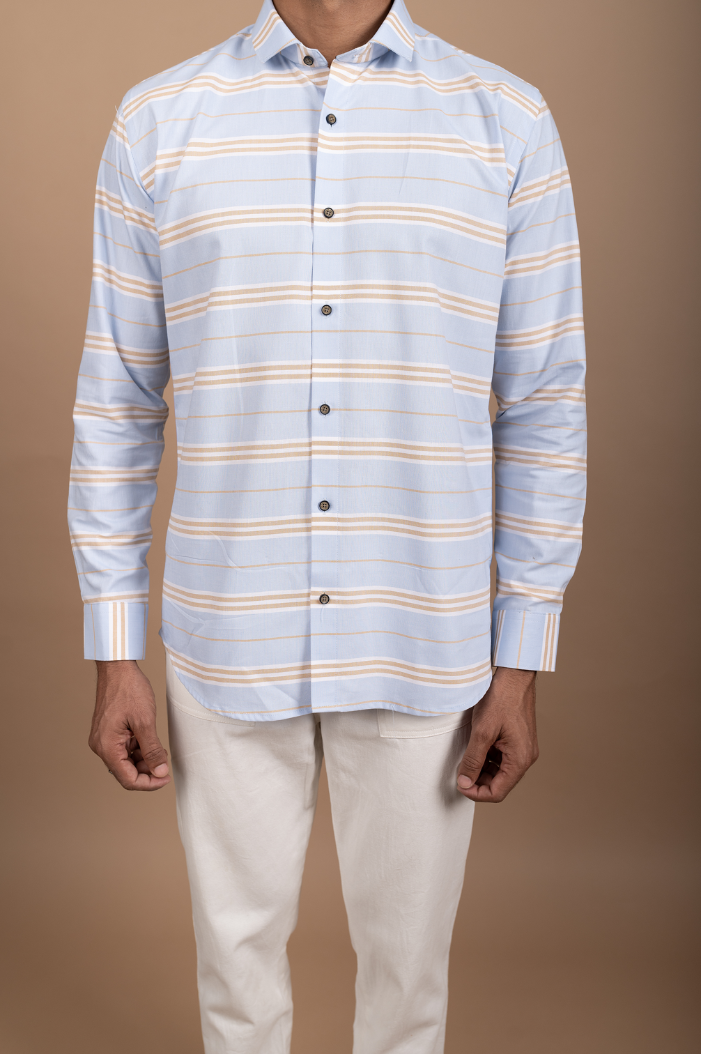 Horizon Hues Striped Shirt